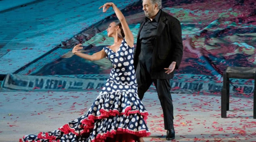 Plácido Domingo all'Arena