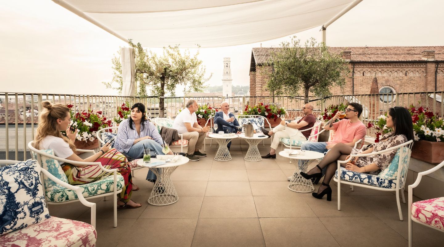 Rooftop Gourmet Grill Restaurant