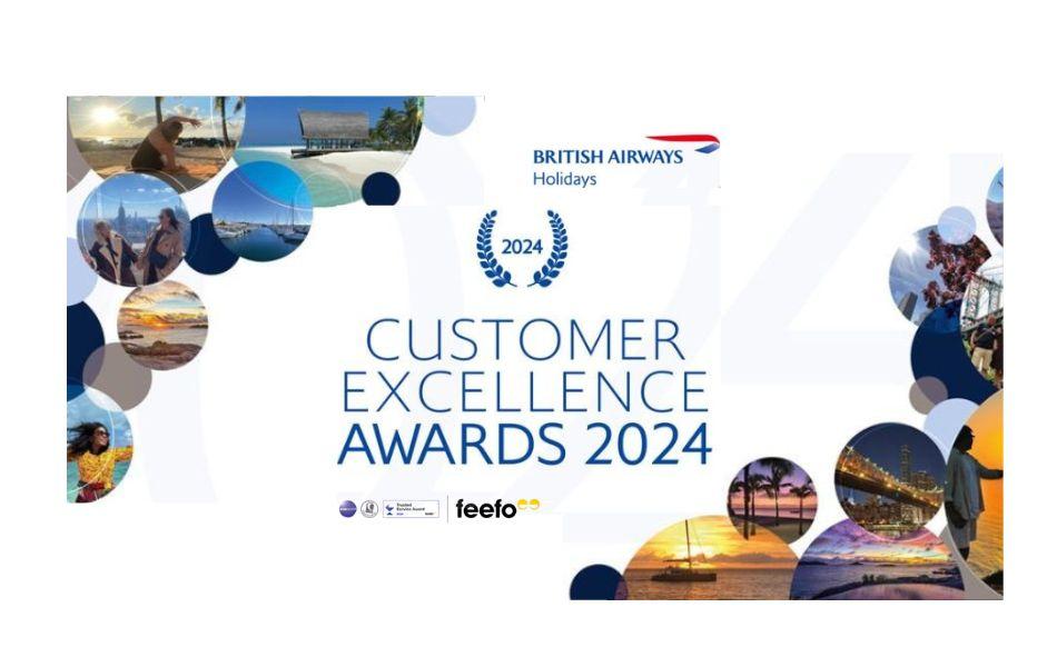 British Airways Holidays Customer Excellence Award 2024