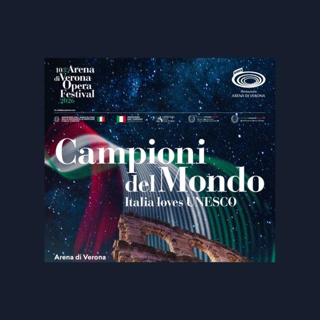 Campioni del mondo. Italia loves Unesco