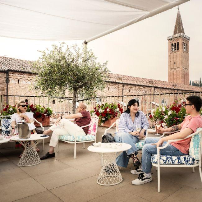 Rooftop Gourmet Grill Restaurant